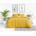 Dreamhouse Двоен спален комплект Stone washed Mustard 220/240 с един плик 100% памук