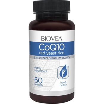 Image 1 of BIOVEA CoQ10 60 mg & Red Yeast Rice [60 Гел капсули]