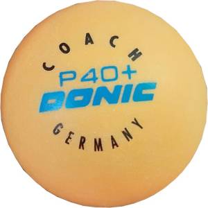 Donic ТОПКИ donic coach** p40+ orange (комплект от 6 бр. )