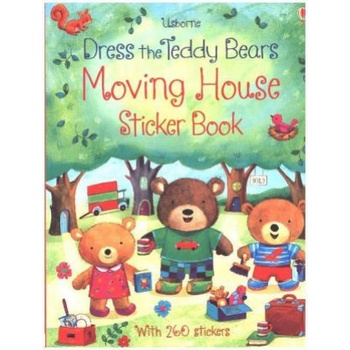 Dress the Teddy Bears Moving House Sticker Book Brooks Felicity