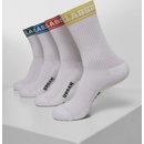 Urban Classics ponožky Short Sporty Logo Socks 4-Pack