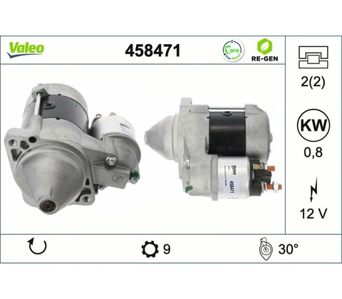 Štartér VALEO 458471