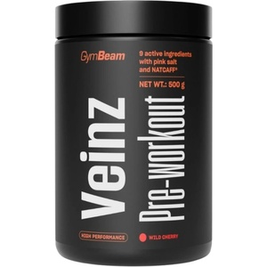 GymBeam Veinz Pre-workout | with NATCAFF® [500 грама] Синя малина