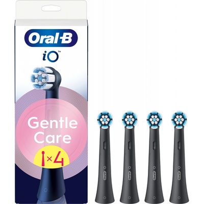 Oral-B iO Gentle Care Black Náhradní hlavice, 4 ks