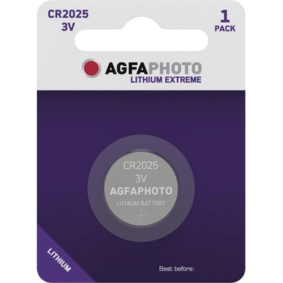 AgfaPhoto Бутонна клетка AGFAPHOTO Lithium CR2025 1 брой (APCR2025)