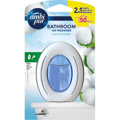 Ambi Pur Bathroom Cotton Flower gelový osvěžovač vzuduchu do koupelny 7,5 ml – Zbozi.Blesk.cz