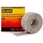 3M 70 Scotch Самосливаща се силиконова лента, 25 mm x 9, 1 m (7000006225)