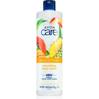 Avon Care Tropical Fruits vyhladzujúce telové mlieko 400 ml