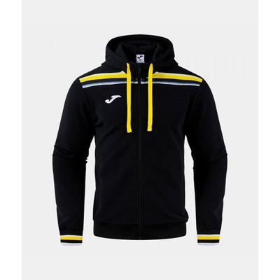Joma Toledo Ii Zip-up Hoodie čierna žltá