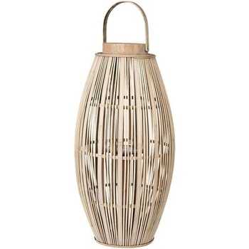 Broste Bambusová lucerna Aleta 62 cm, přírodní barva, dřevo