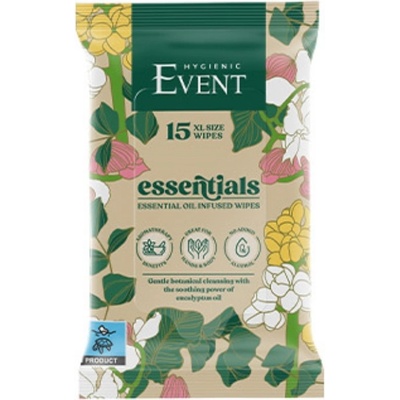 Event Влажни кърпи за ръце Event - Essentials, евкалипт, 15 броя (2EV04ESSEUC000015A)