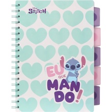 Coolpack Zápisník špirálový B5 so záložkami Stitch Pastel