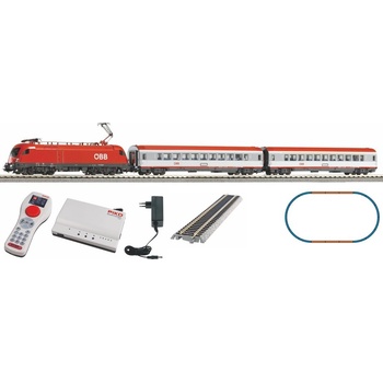 Image 1 of Piko Дигитален стартов комплект с електрически локомотив Öbb и 2 пътнически вагона (59104)