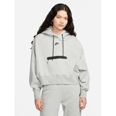 Nike Суитшърт w tch flc essnl oos po hdy