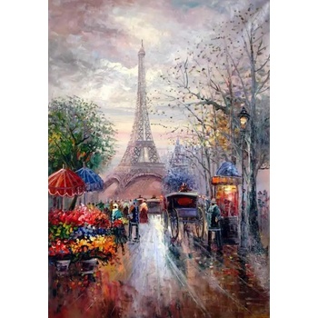 Norimpex - Puzzle Diamant painting: A walk through Paris 30x40cm - 1 - 39 piese