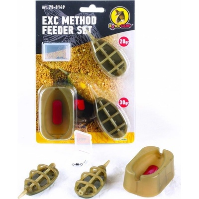 Extra Carp Method Feeder Set 20,30g + formička