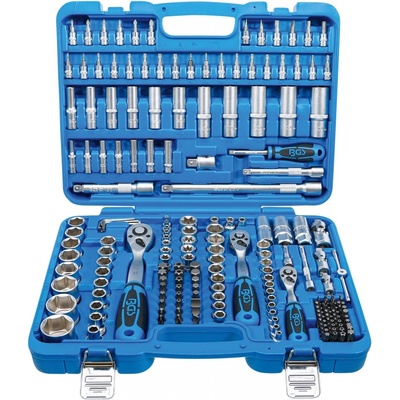 BGS Technic Sada nástrčných šesťhranných kľúčov BGS 1/4" 3/8" 1/2" palcové 192 ks