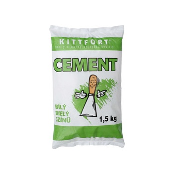 Kittfort Cement bílý 1,5 kg
