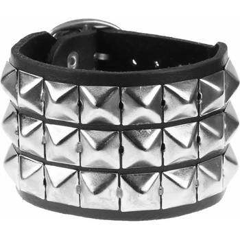 Black & metal Гривна с пирамида 3 - bwz-221