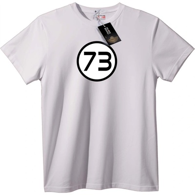 NOONEBRAND Тениска 73 от Big Bang Theory - S, White