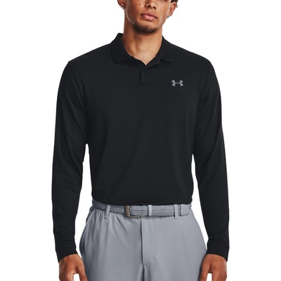 Under Armour Тениска Under Armour UA Performance 3.0 LS Polo-BLK Черен Velikost L