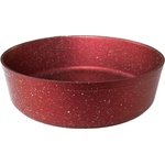 Haschever Hr-granite-ЧЕРВЕНО-Тава кръг 30х9см (9582.012)ДЪЛБОКА (0189150)
