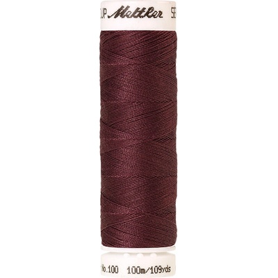 Nitě SERALON 100m na univerzální šití, polyester AMANN Mettler - více barev 6677: 0153 fialová vínová