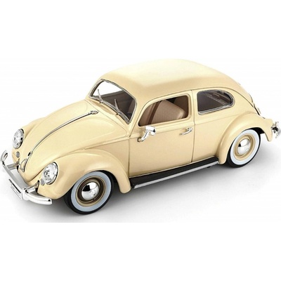 Bburago Volkswagen Käfer Beetle 1955 krémová BB18 12029 1:18