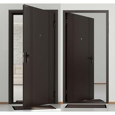 DoorHan Vchodové dveře Antique stříbro - 880 x 2050 / pravé