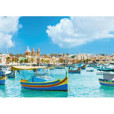 Ravensburger - Puzzle Mediterranean Malta - 1 000 piese