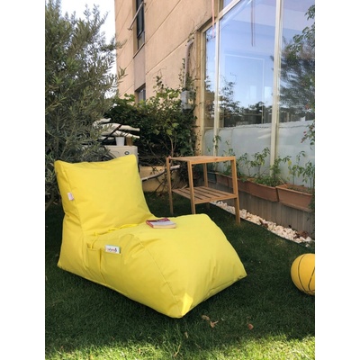 Asir Sedací vak daybed žlutý