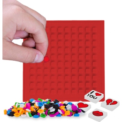 PIXIE CREW mozaikový panel červený