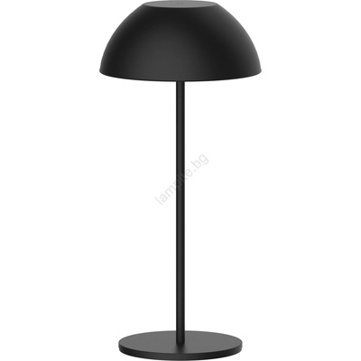 Polux Настолна LED лампа TANZANIA LED/1, 8W/5V USB 1800 mAh IP44 черна (SA2235)