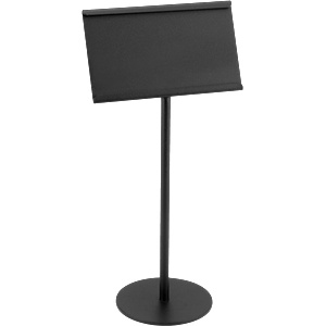 Horecano HORECANO-HELLA BLACK-Информационна табелка със стойка h20cm (HC-3937) (013937)