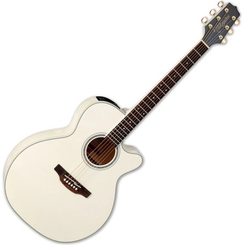 Takamine GN37CE PW Pearl White Електро-акустична китара Джъмбо