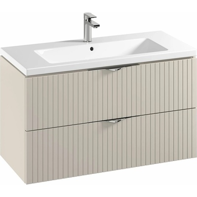 Cersanit Tirso Skříňka s umyvadlem 100 cm, kašmír mat S801-548