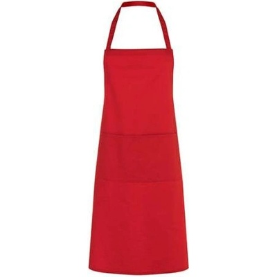 Karlowsky Gastro zástěra KY026 Red 75x95cm