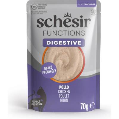 Schesir Functions Mousse digestive kuře 24 x 70 g