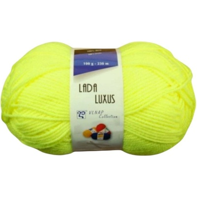 Lada luxus žlutý neon