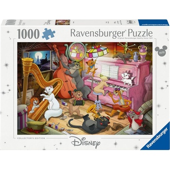 Ravensburger Пъзел Ravensburger от 1000 части - Аристокотки (12000753)