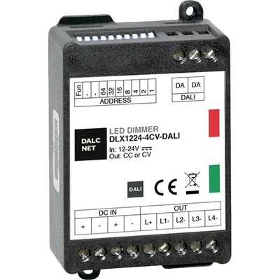 Dalcnet DALI DLX1224-4CV-DALI Stmívač 4kanálový