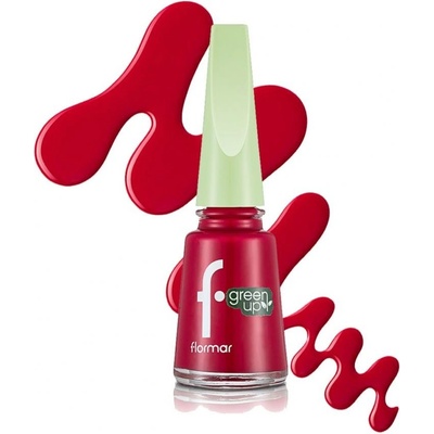 Flormar green up lak na nehty Vegan 010 Rasberry Cake 11 ml