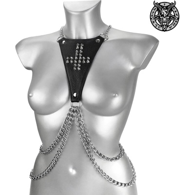 Leather & steel fashion сбруя cross- lsf11 03