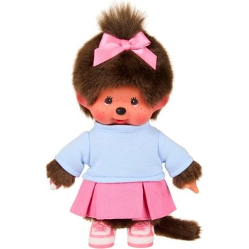 Monchhichi Мончичи момиче с пола и маратонки 20см