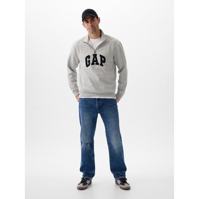 GAP Суитшърт с логото на GAP GAP | Siv | МЪЖЕ | XXL