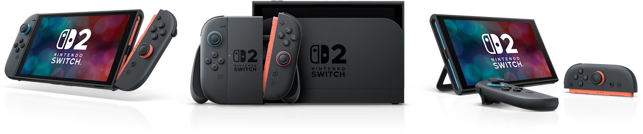 Nintendo Switch 2 vo svojich herných režimoch Nintendo Switch 2 vo svojich herných režimoch