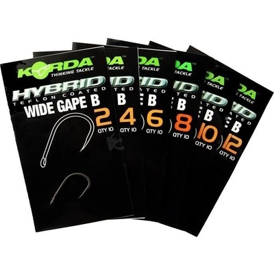 Korda Wide Gape Barbless vel.2