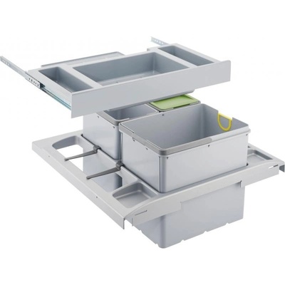 Odpadkový kôš Franke sorter Trolley Vario 60 1x18l, 2x8l