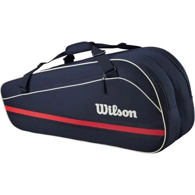 Wilson Тенис сак Wilson TEAM 2025 Navy - 6 ракети (WR8039901001)