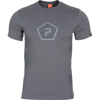 Pentagon Ageron Shape tričko s potlačou wolf grey
